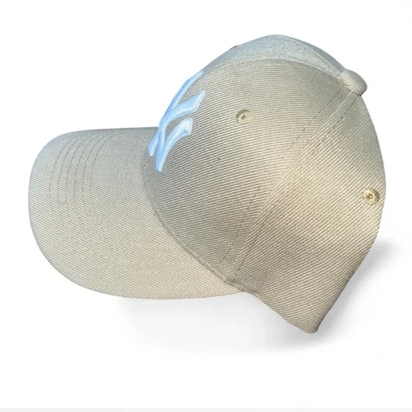 Tan Baseball Cap with White Logo - Picture 2 of 3
